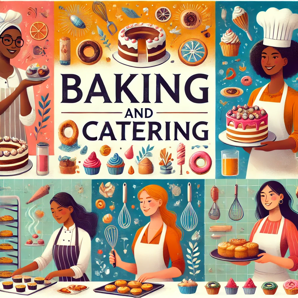 Baking and cooking can be a lucrative side hustle for women who know how to cook.